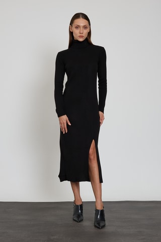 Robe midi - Noir
