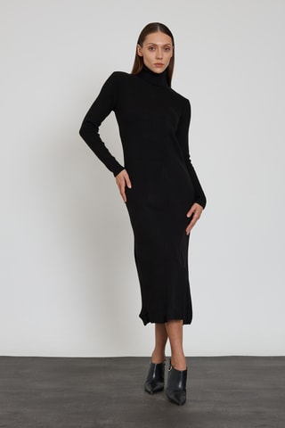 Robe midi - Noir