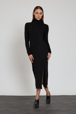 Robe midi - Noir