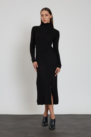 Robe midi - Noir