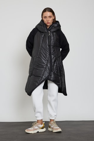 Parka à capuche - Noir