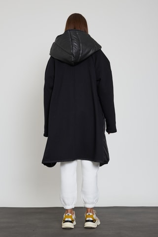 Parka à capuche - Noir