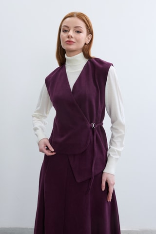 Gilet sans manches - Violet