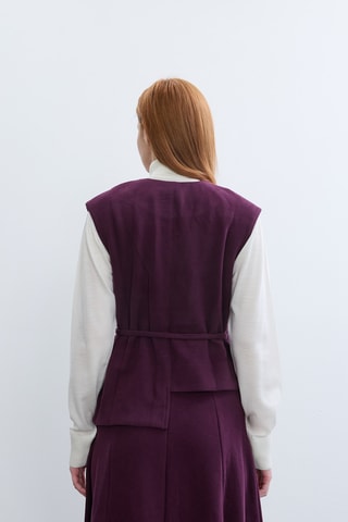 Gilet sans manches - Violet