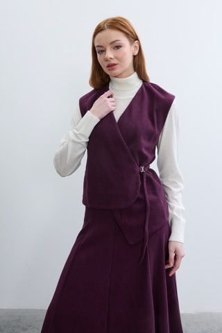 Gilet sans manches - Violet