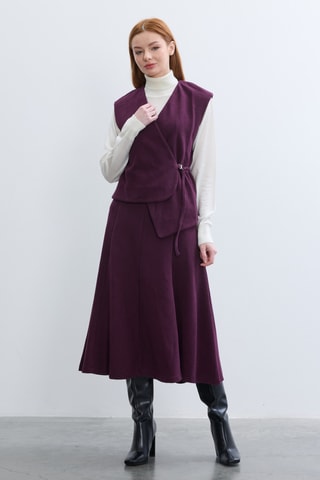 Gilet sans manches - Violet