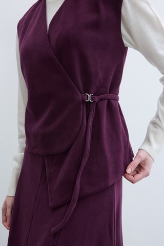 Gilet sans manches - Violet