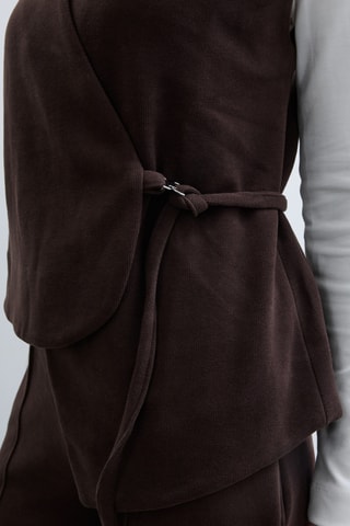 Gilet sans manches - Marron