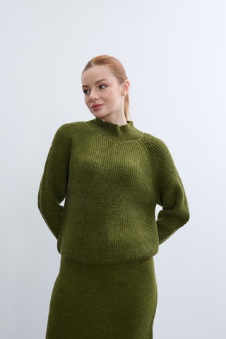 Pull - Vert olive