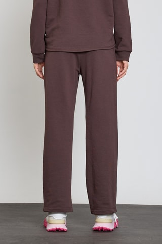 Pantalon wide legs - Marron