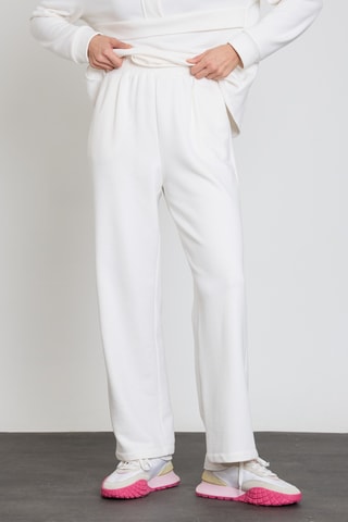 Pantalon wide legs - Ecru