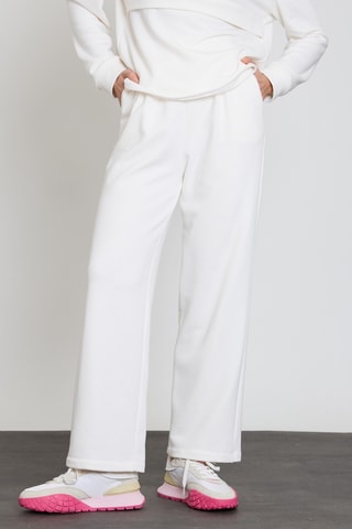 Pantalon wide legs - Ecru