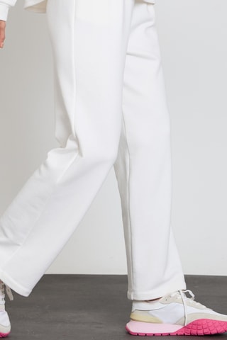 Pantalon wide legs - Ecru