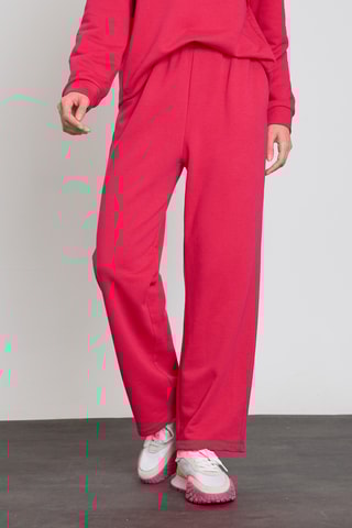Pantalon wide legs - Fuchsia