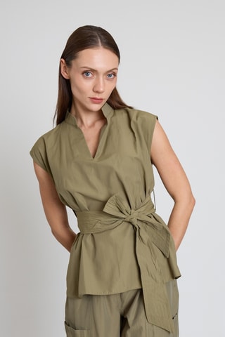 Blouse - Kaki