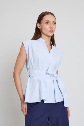 Blouse - Bleu clair