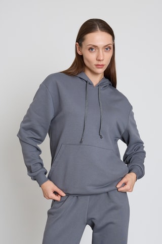 Sweat à capuche - Anthracite