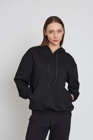 Sweat à capuche - Noir