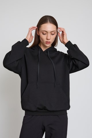 Sweat à capuche - Noir