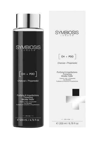 Eau Micellaire Purifiante & Correctrice d'Imperfections - Charbon actif + Propanediol - 200 ml