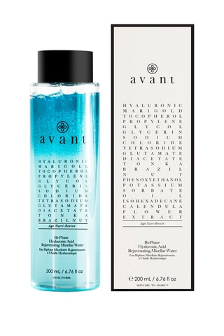 Eau biphase micellaire rajeunissante à l'acide hyaluronique - 200 ml