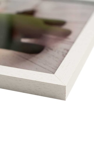 Quadro - 33 x 43 x 2 cm - Bianco e marrone