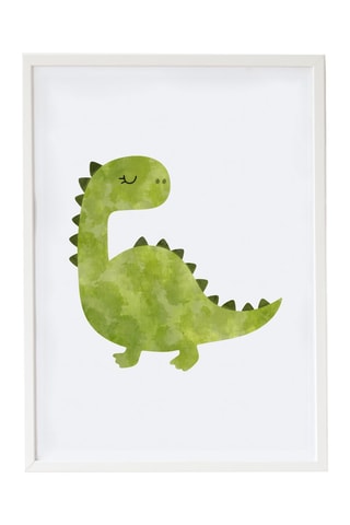 Quadro - 33 x 43 x 2 cm - Bianco e verde