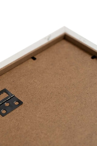 3 quadri - 33 x 43 x 2 cm - Bianco e rosa