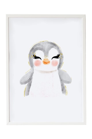 Quadro - 33 x 43 x 2 cm - Bianco e grigio