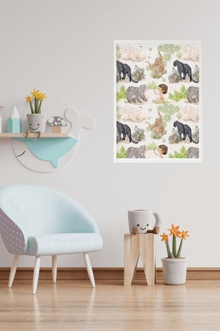 Quadro - 33 x 43 x 2 cm - Verde e grigio