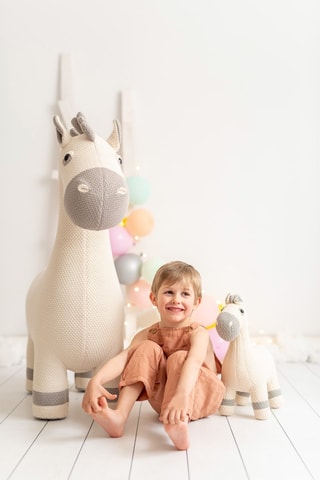 Peluche cavallo Amigurumis Maxi - Dalla nascita