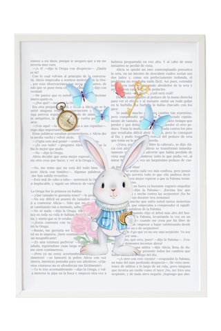 Quadro Alice nel Paese delle Meraviglie - 33 x 43 x 2 cm - Multicolore