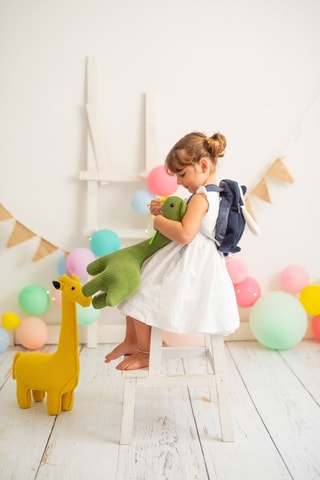 Peluche giraffa Amigurumis Mini - Dalla nascita