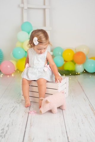 Peluche musicale neonato maiale - Dalla nascita