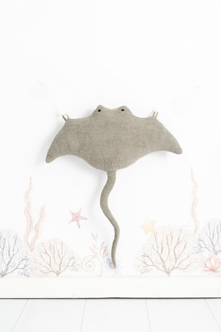 Cuscino peluche musicale razza Ocean - Grigio
