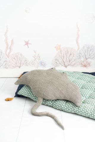 Cuscino peluche musicale razza Ocean - Grigio