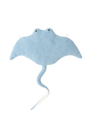 Cuscino peluche musicale razza Ocean - Celeste