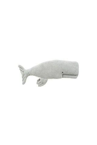 Cuscino peluche musicale beluga Ocean - Grigio
