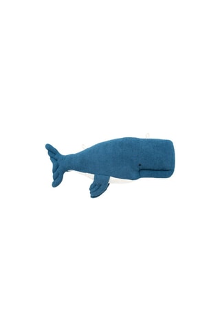 Cuscino peluche musicale beluga Ocean - Blu scuro