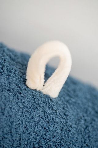 Cuscino peluche musicale beluga Ocean - Blu scuro