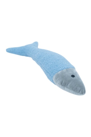 2 cuscini peluche musicali pesci Ocean - Blu