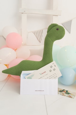 Duo peluche dinosauri Amigurumis Maxi & Mini - Dalla nascita