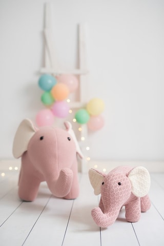 Duo peluche elefanti Amigurumis Maxi & Mini - Dalla nascita