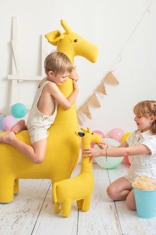Duo peluche giraffe Amigurumis Maxi & Mini - Dalla nascita