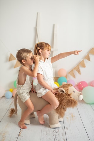 Peluche leone Amigurumis Maxi - Dalla nascita