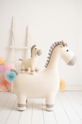 Duo peluche giumente Amigurumis Maxi & Mini - Dalla nascita