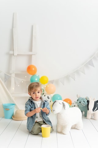 Peluche pecora Amigurumis Mini - Dalla nascita