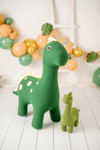 Peluche dinosauro femmina Amigurumis Maxi - Dalla nascita