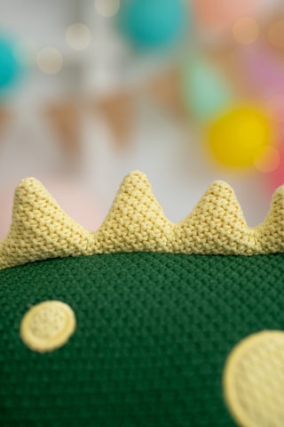 Peluche dinosauro femmina Amigurumis Maxi - Dalla nascita