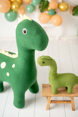 Duo peluche dinosauri femmina Amigurumis Maxi & Mini - Dalla nascita